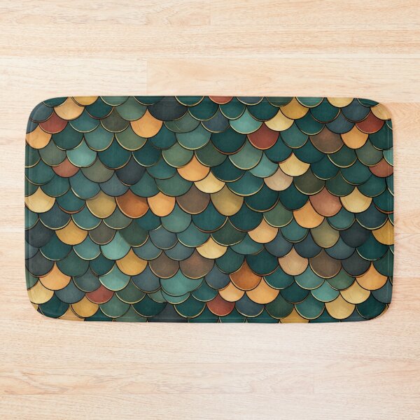 Item preview, Fishscales Pattern designed and sold by SideSignal.
