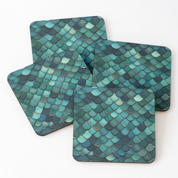 Item preview, Fishscales Pattern designed and sold by SideSignal.