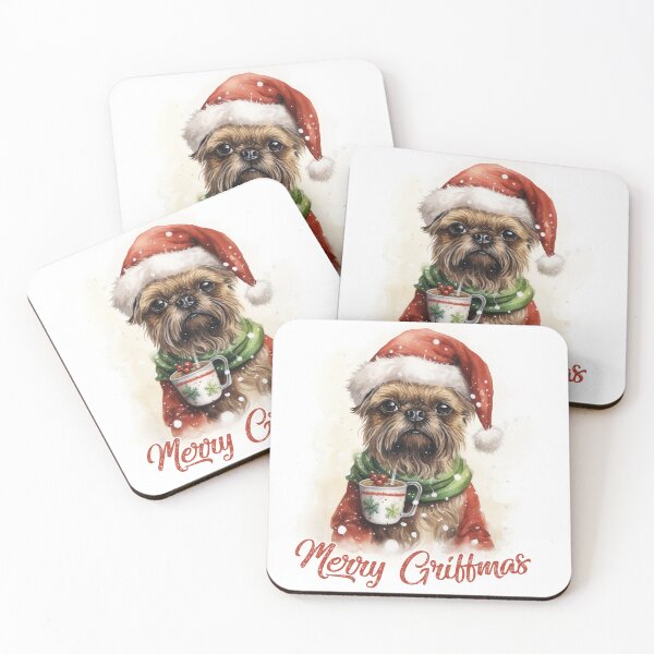 Item preview, Brussels Griffon Christmas Jumper designed and sold by TimmerTammer.
