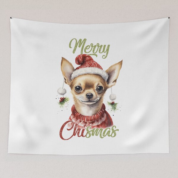 Item preview, Chihuahua Christmas Jumper designed and sold by TimmerTammer.