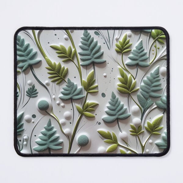 Item preview, Realistic delicate 3D wild leaves - expressive botanical pattern. designed and sold by My-fake-places.