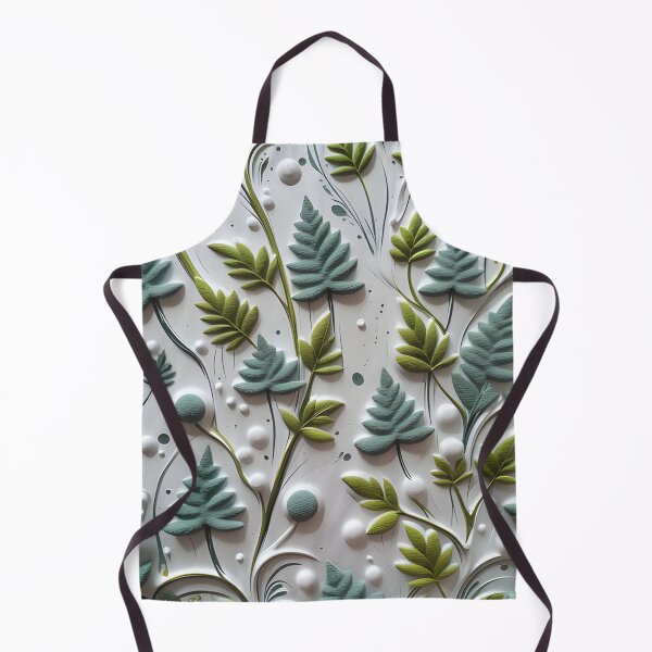 Item preview, Realistic delicate 3D wild leaves - expressive botanical pattern. designed and sold by My-fake-places.