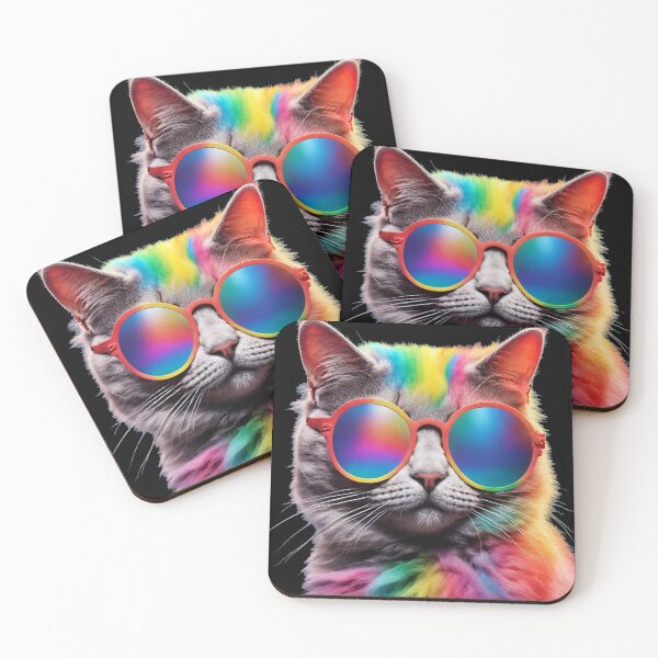 Item preview, Colorful Cat designed and sold by PixelRealm.
