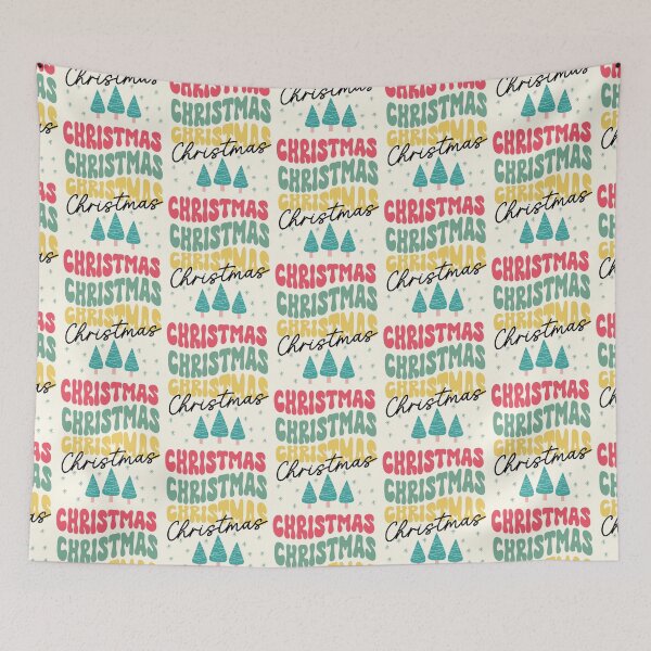 Item preview, Christmas Colorful Text designed and sold by I Am Cuta.