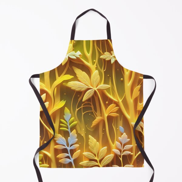 Item preview, Yellow nature in 3D/1 - expressive botanical pattern. designed and sold by My-fake-places.
