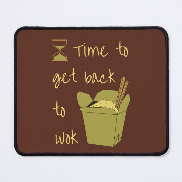 Item preview, Get back to work wok funny designed and sold by trendingatees.