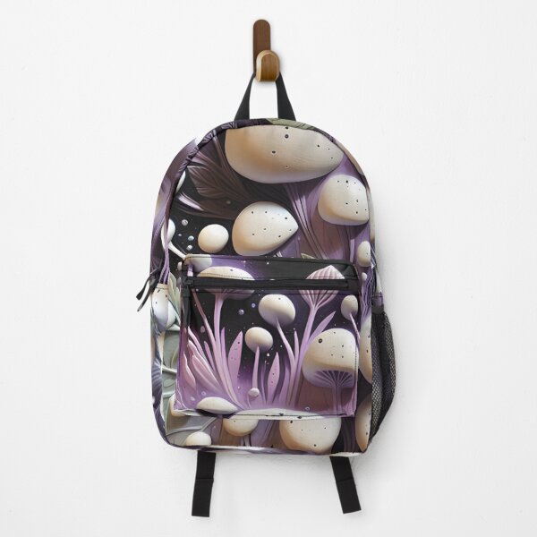 Item preview, Realistic delicate 3D wild leaves and mushrooms- expressive botanical pattern. designed and sold by My-fake-places.