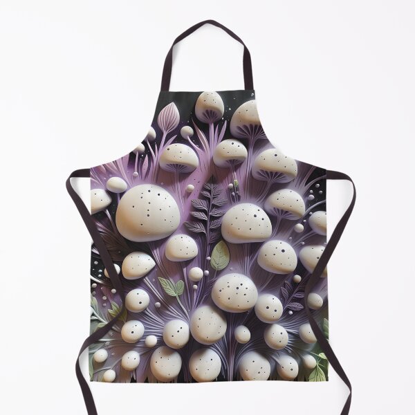 Item preview, Realistic delicate 3D wild leaves and mushrooms- expressive botanical pattern. designed and sold by My-fake-places.