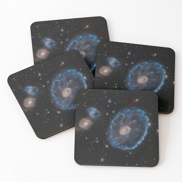 Item preview, Cartwheel galaxy by JWST and Hubble designed and sold by benballen.