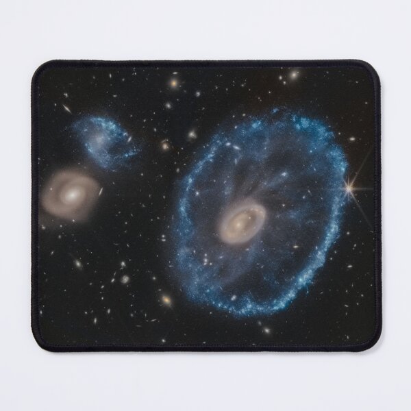 Item preview, Cartwheel galaxy by JWST and Hubble designed and sold by benballen.
