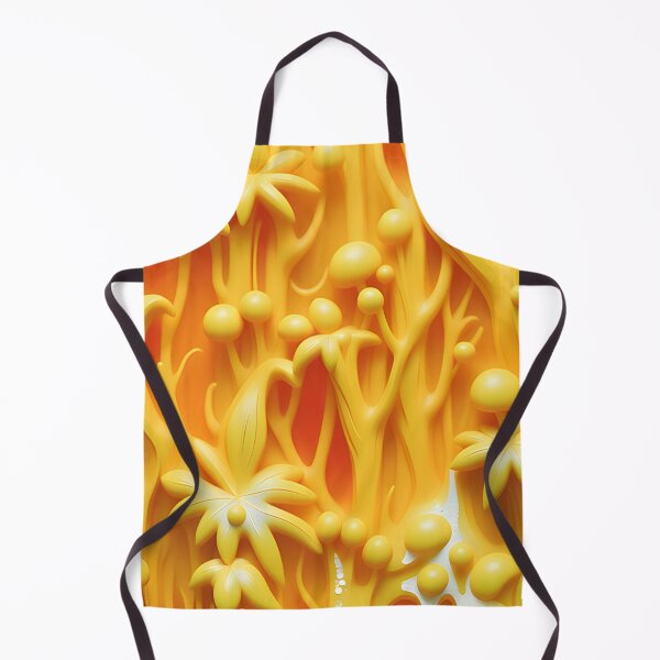 Item preview, Yellow nature in 3D/2 - expressive botanical pattern. designed and sold by My-fake-places.
