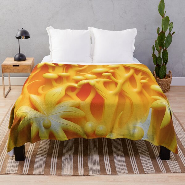 Item preview, Yellow nature in 3D/2 - expressive botanical pattern. designed and sold by My-fake-places.