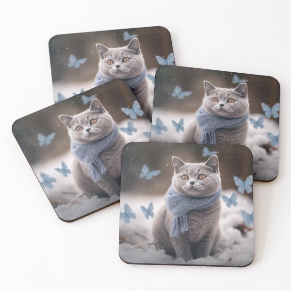 Item preview, British Blue And Butterflies designed and sold by Nocturne  Paws.
