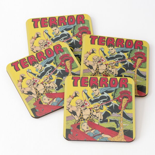 Item preview, Terror Superhero Comic Cover designed and sold by DToneDef.