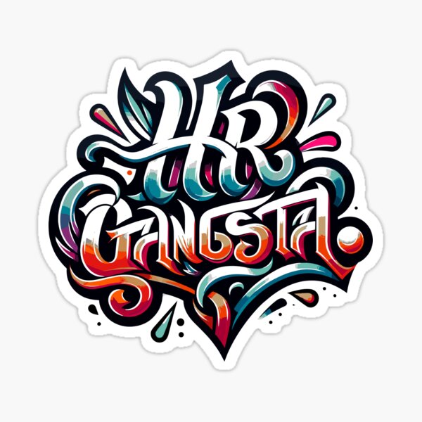 Item preview, HR Gangsta  designed and sold by TeesYouWant.