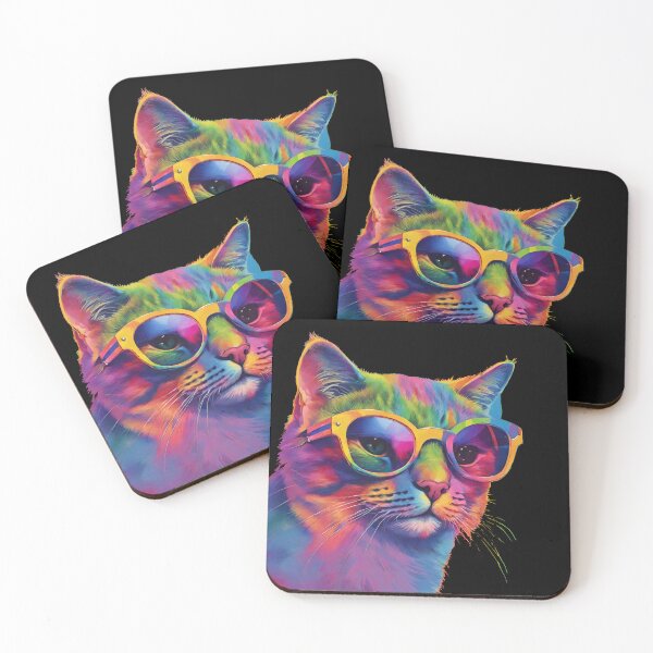 Item preview, Colorful Cat designed and sold by PixelRealm.