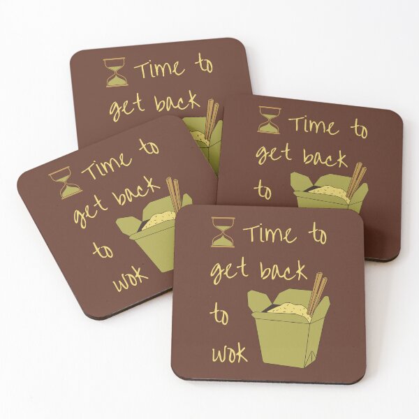 Item preview, Get back to work wok funny designed and sold by trendingatees.