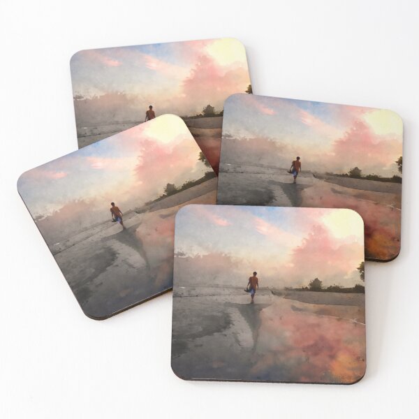 Item preview, Sanibel Sunset, Florida, watercolor designed and sold by daWinki11.