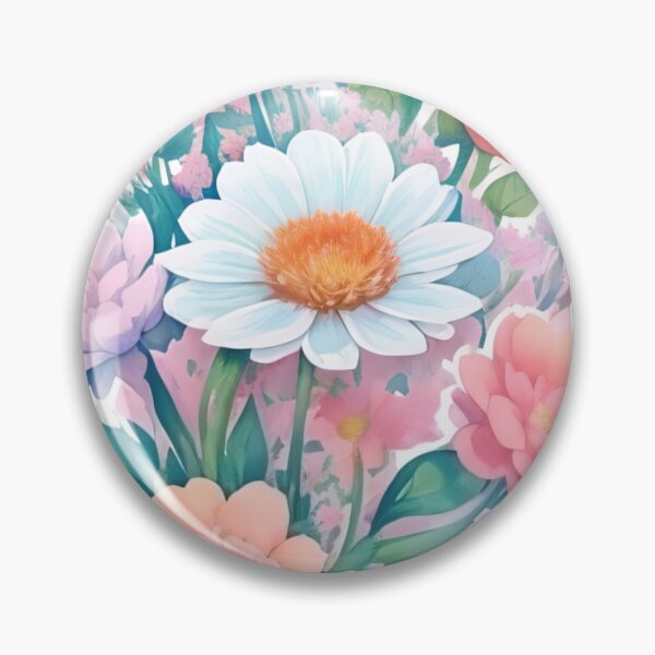 Item preview, Fantasy Floral Sticker: 3D Vector Art for Charming T-Shirt Design (70) designed and sold by WASjourney.