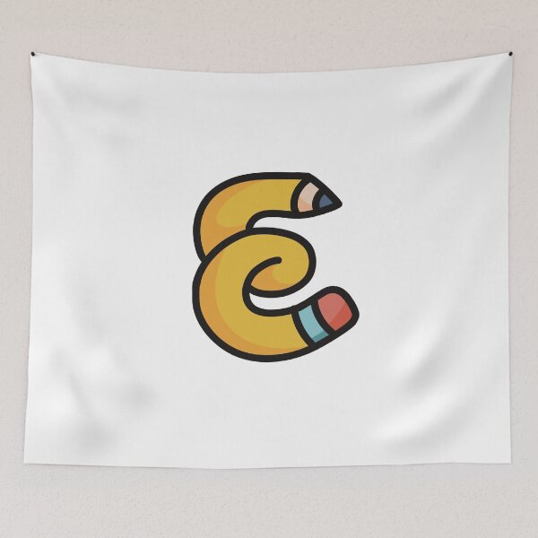 Item preview, Pencil Letter E designed and sold by karspaul.