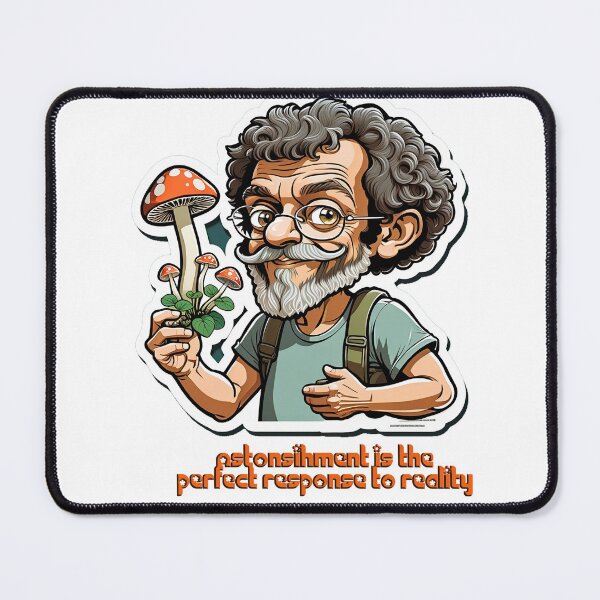 Item preview, Terence Mckenna : The Mushroom said to me series : 6 designed and sold by HouseOfCyra.