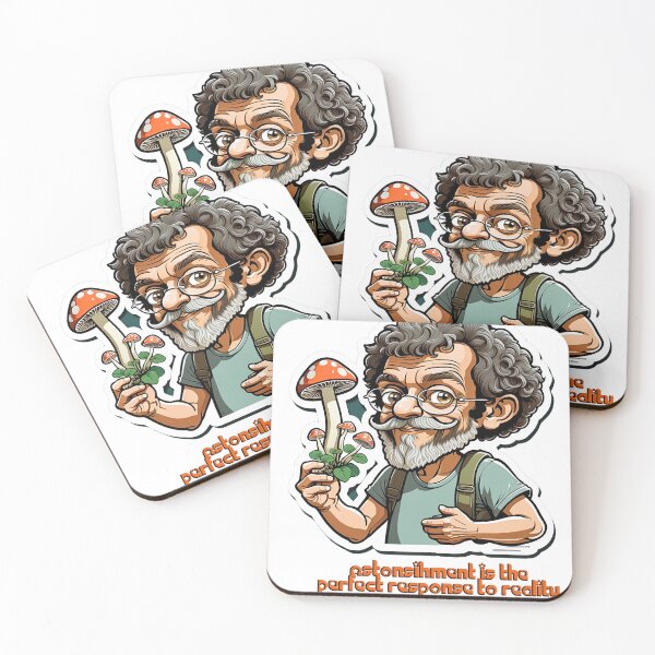 Item preview, Terence Mckenna : The Mushroom said to me series : 6 designed and sold by HouseOfCyra.