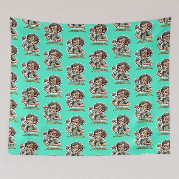 Item preview, Terence Mckenna : The Mushroom said to me series : 6 designed and sold by HouseOfCyra.