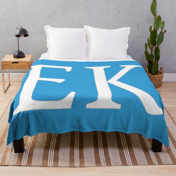 Item preview, EK Initials Monogram Elegant White Letters designed and sold by Jeallan Designs.