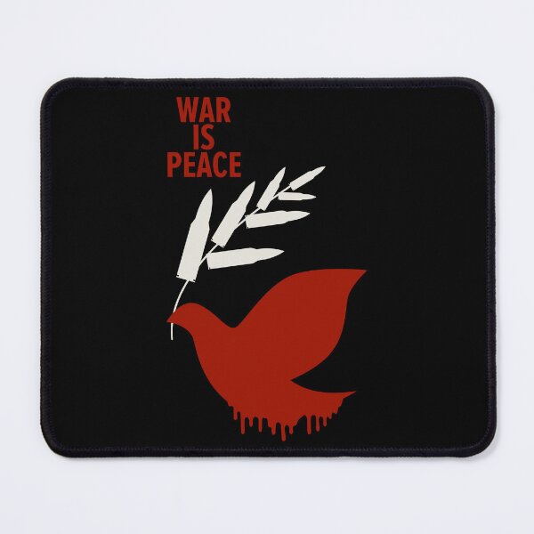Item preview, War Is Peace: A George Orwell Tribute - Thought-Provoking Artwork for a World in Turmoil designed and sold by Boogosh.