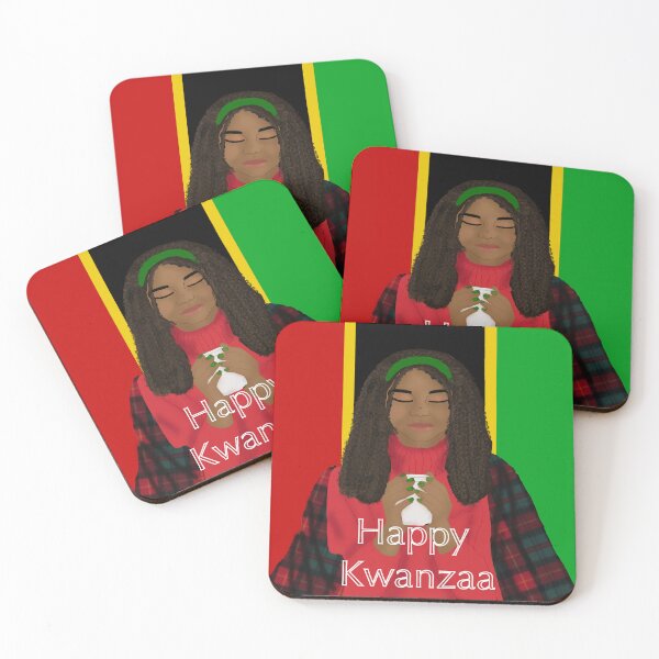 Item preview, Happy Kwanzaa - African American Woman designed and sold by Cecetyshay.