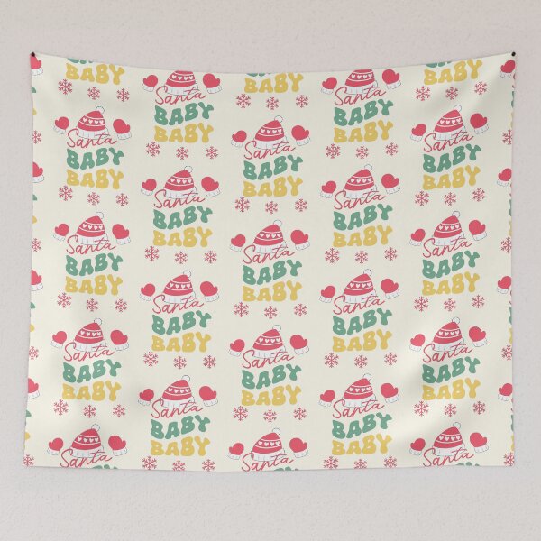Item preview, Cute Santa Baby Text  designed and sold by I Am Cuta.