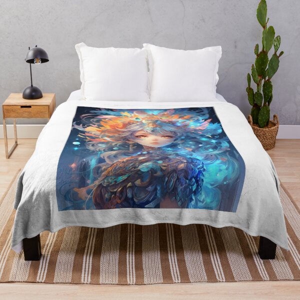 Item preview, Underwater Dreamy Anime Creatures designed and sold by Shirtastically.