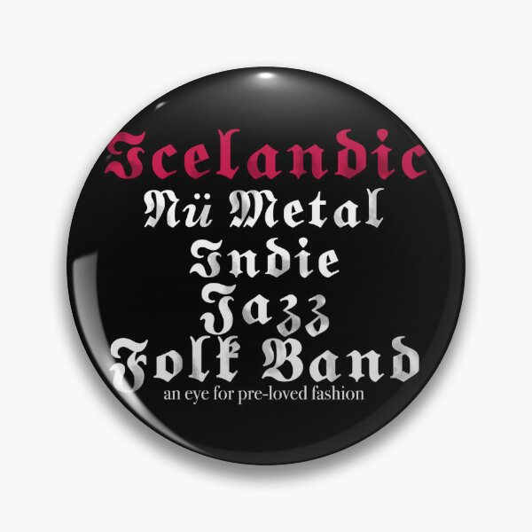 Item preview, Icelandic Nü Metal Indie Jazz Folk Band designed and sold by Redfoxart21.