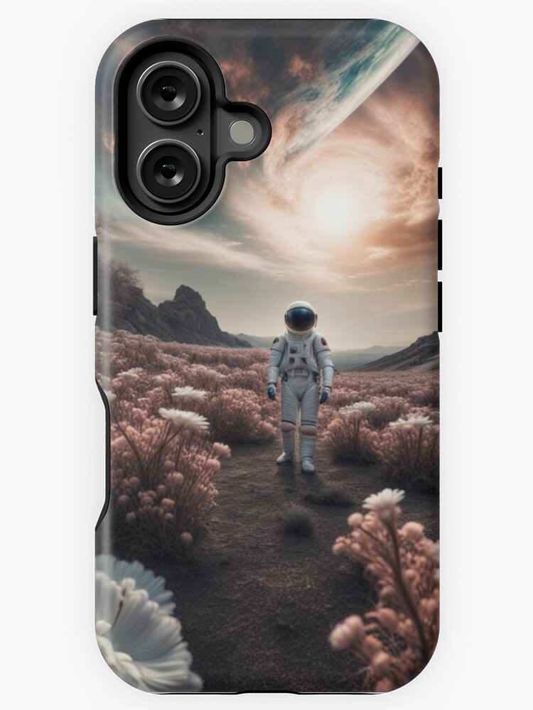 Thumbnail 1 of 4, iPhone Case, Distant Planet designed and sold by LenCarol.