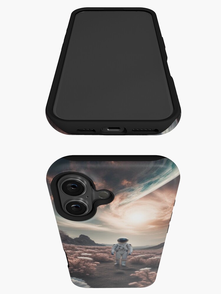 Thumbnail 3 of 4, iPhone Case, Distant Planet designed and sold by LenCarol.