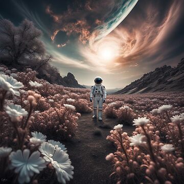Artwork thumbnail, Distant Planet by LenCarol