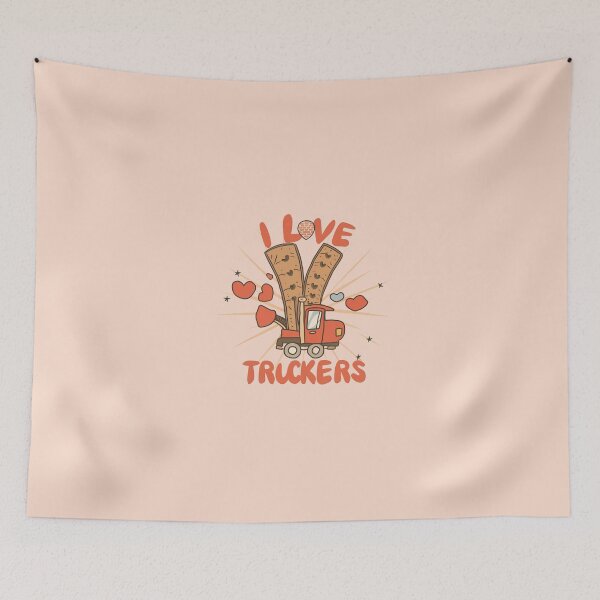 Item preview, I Love Truckers designed and sold by Itsheartshop.