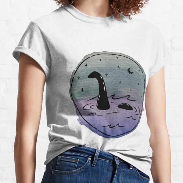 Loch Ness Watercolor Classic T-Shirt