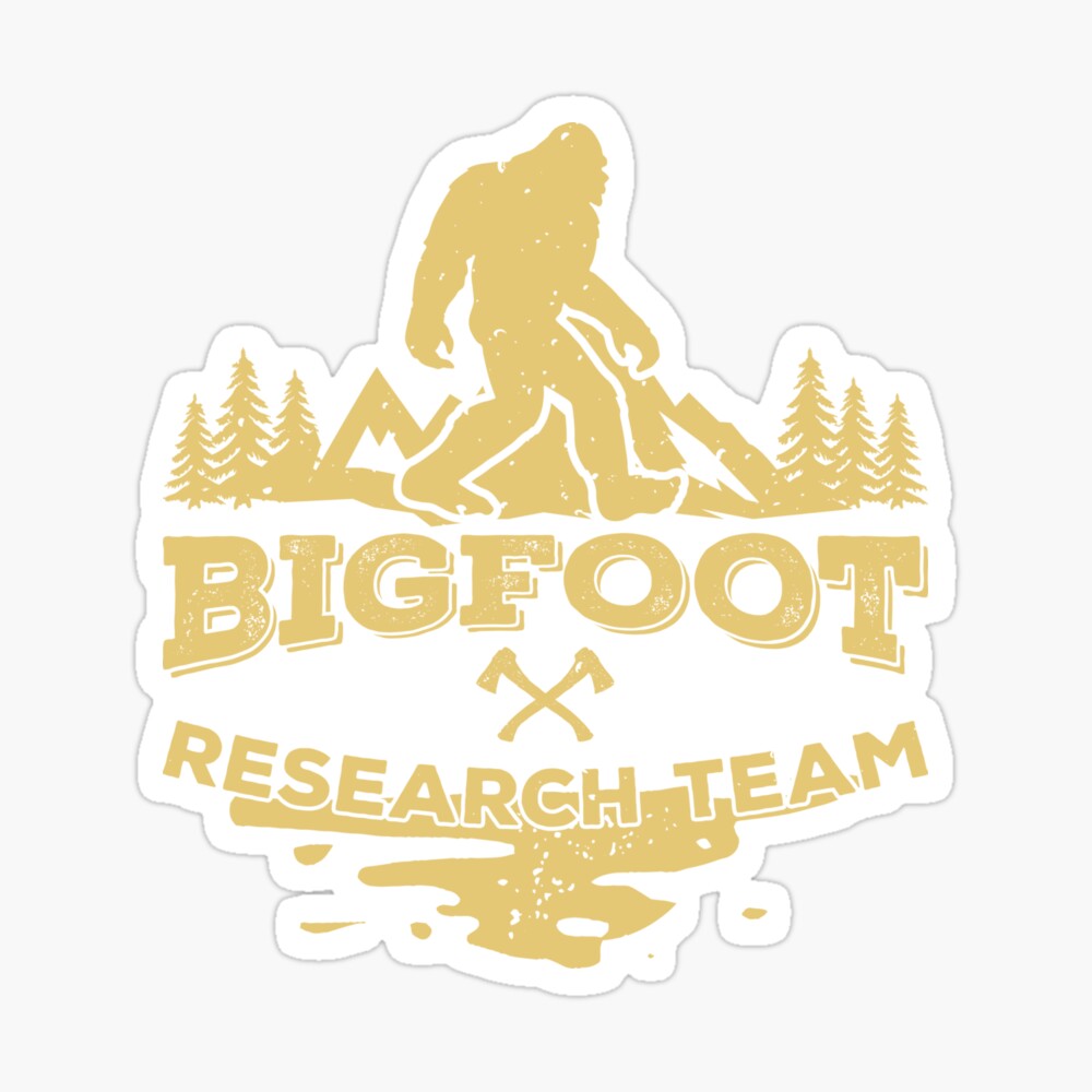 Refrigerator MAGNET the Sasquatch Research Team of SASQUATCH BIG FOOT ..
