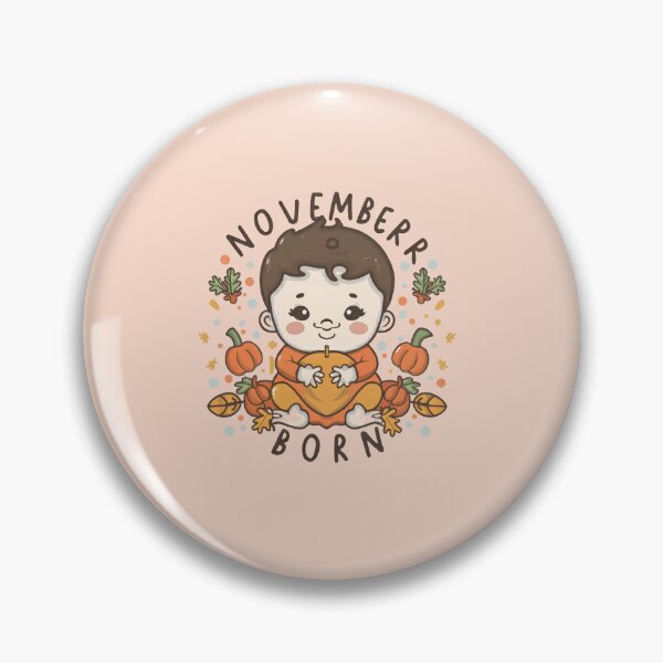 Item preview, November Born designed and sold by Itsheartshop.