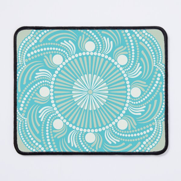 Item preview, Serenity Sunset on Sea Dot Mandala designed and sold by Triplicate Limited.