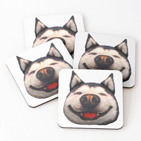 Item preview, husky meme face #1 designed and sold by ipoppppp.