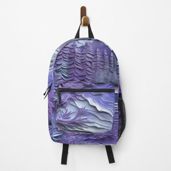 Item preview, Ultraviolet 3D forest/1 - expressive botanical pattern. designed and sold by My-fake-places.