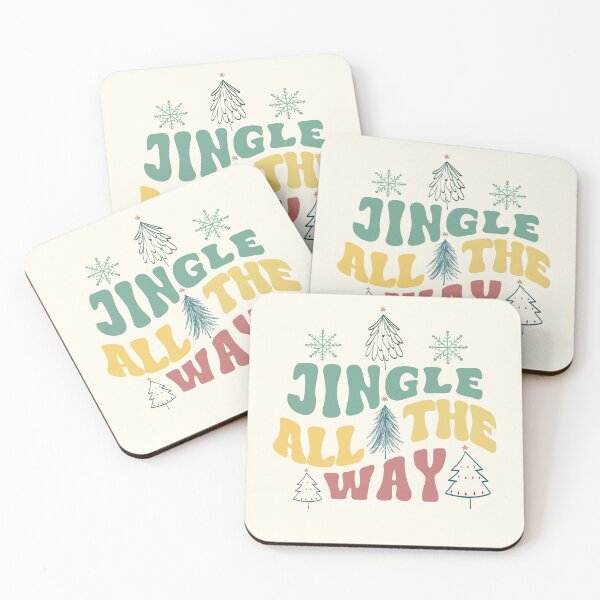 Item preview, Jingle All The Way, Christmas Text designed and sold by I Am Cuta.