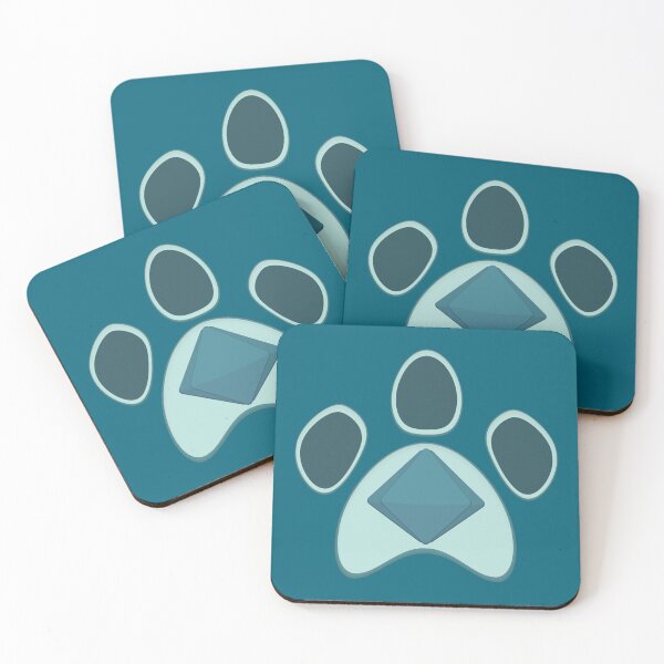Item preview, Glaceon Pawprint designed and sold by galaxydaydreams.