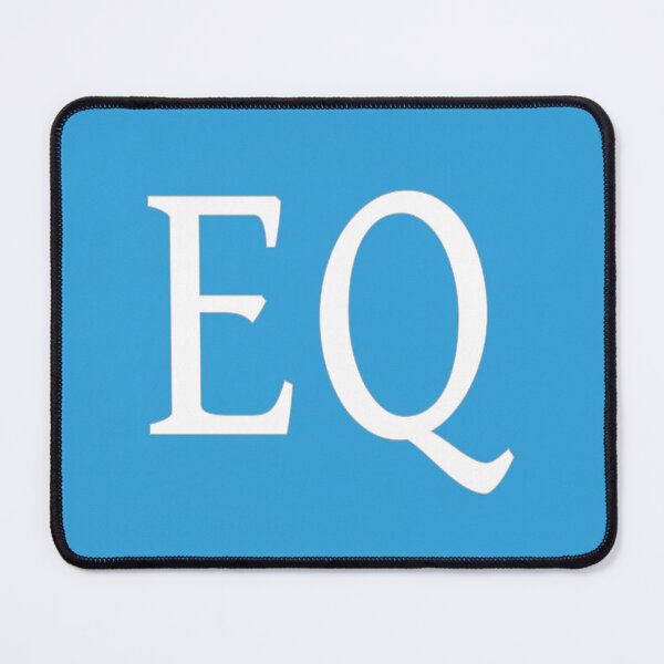 Item preview, EQ Initials Monogram Elegant White Letters designed and sold by Jeallan Designs.