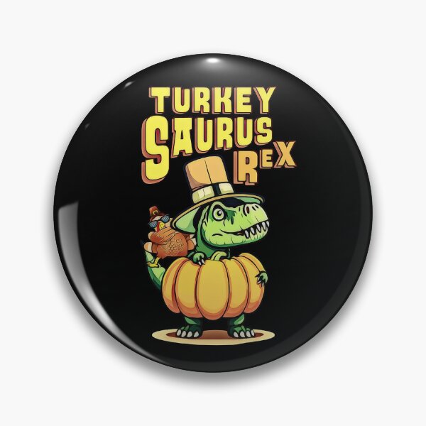 Item preview, Kids Boys Thanksgiving Turkeysaurus Rex Dab Turkey Dino  designed and sold by csoDesign.