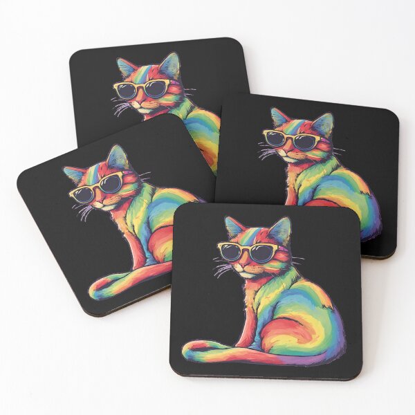 Item preview, Colorful Cat designed and sold by PixelRealm.