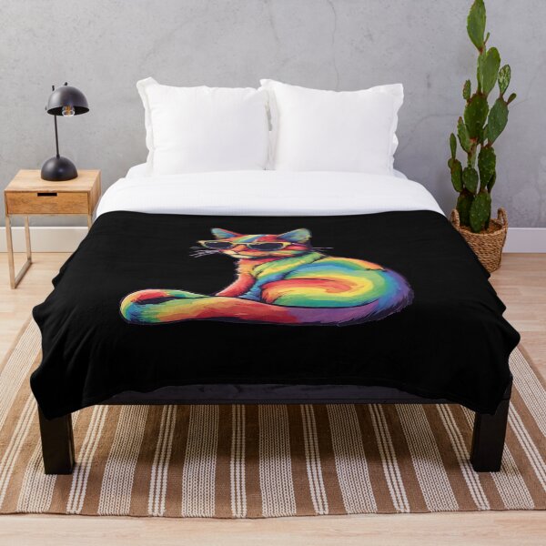 Item preview, Gato colorido designed and sold by PixelRealm.
