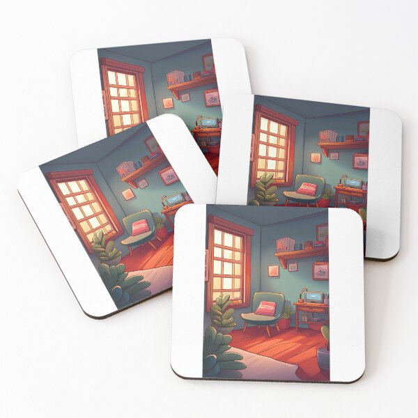 Item preview, cozy room designed and sold by KorArtStudio.